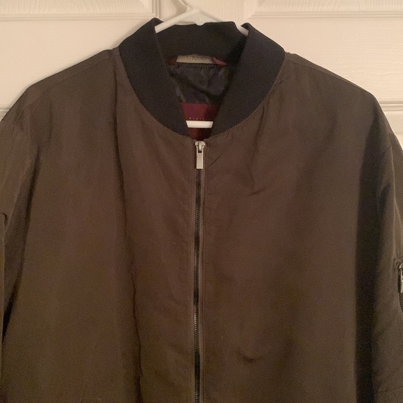 Zara Man Brown Zip Up Jacket/Coat Size XXL - Picture 2 of 8